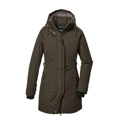 Abbildung von G.I.G.A. DX Damen Funktionsparka/Parka wasserdicht mit abzippbarer Kapuze GW 70 WMN PRK, olive brown, 48, 41863 000