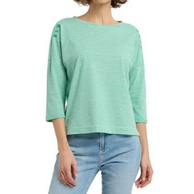 Abbildung von Elbsand Langarmshirt, Damen, Größe: 40, Grün