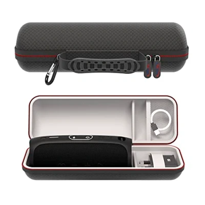 Abbildung von Digicharge Hart Tragen Tasche Hülle für JBL Flip 7, 6, Essential 2, 6 Martin Garrix ed. 5 4 3 / Tuner 2 Ultimate Ears Boom Bluetooth Box tragbarer Lautsprecher Speaker