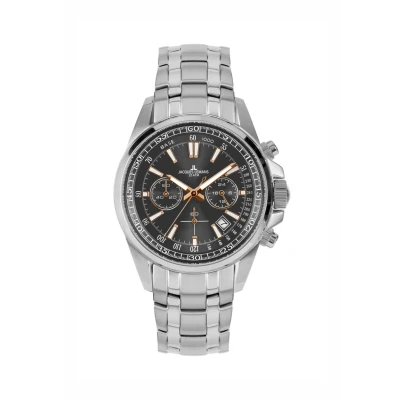 Abbildung von Jacques Lemans Liverpool Chronograph, Herren, Größe: One Size, Steel black rose gold