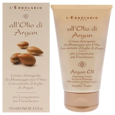Abbildung von L&#039;Erbolario Arganöl Gesichtsreinigungscreme zum Einmassieren, 1er Pack (1 x 125 ml)