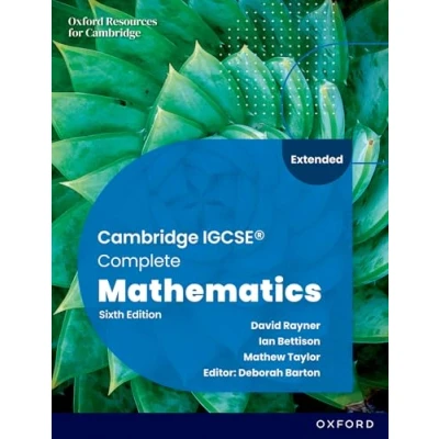 Abbildung von New Cambridge Igcse Complete Mathematics Extended: Student Book (Sixth Edition) (CAIE 6