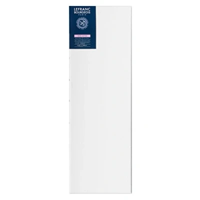 Abbildung von Lefranc &amp; Bourgeois 111134 Keilrahmen Serie Klassisch, 100 % Baumwolle, 350g/m², Archivqualität, säurefrei für erhöhte Haltbarkeit, grundiert 20x60cm