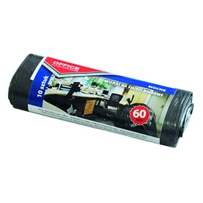 Abbildung von Müllbeutel stark LDPE 60L schwarz 1 Stk.