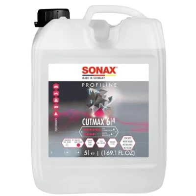 Abbildung von SONAX PROFILINE CutMax (5 Liter) hoch effektive Schleifpolitur für den Lackfinishbereich Art Nr. 02465000