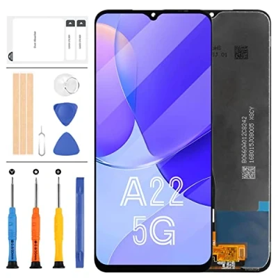 Abbildung von Für Samsung Galaxy A22 5G Bildschirm Ersatz A226 LCD Touch Digitizer SM A226B Display A226B/DS A226B/DSN Sensor Glas Komplette Montage Reparaturteile Kit (Nicht Original)