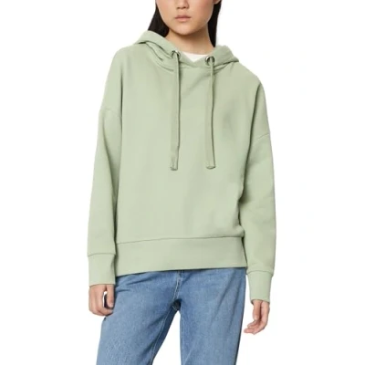 Abbildung von Marc O&#039;Polo Denim Longsleeve Hooded Sweatshirt, Damen, Größe: XS, Pistachio gray