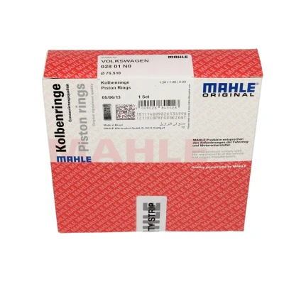 Abbildung von MAHLE ORIGINAL 028 01 N0 Kolbenringsatz 76,51 VOLKSWAGEN: Tiguan I, Golf 4 Schrägheck, 5 SKODA: Octavia II Schrägheck