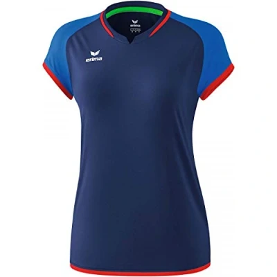 Abbildung von Erima Damen ZENARI 3.0 Trikot, New Navy/New Royal/Rot, 34