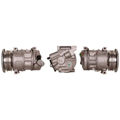 Abbildung von ELSTOCK 51 0455 Kompressor PAG 46 R 134a mit Dichtungen FIAT: Grande Punto Schrägheck, Doblo II Kombi, BRAVO 2, ALFA ROMEO: MiTo