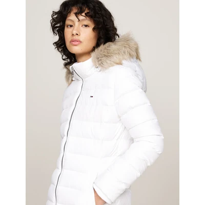 Abbildung von Tommy Jeans Essential Daunenjacke, Damen, Größe: XS, White
