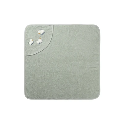 Abbildung von Sterntaler Kapuzen 80 X CM EDDA Badetuch für Kinder, Größe: One Size, Helles türkis