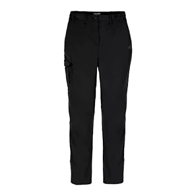 Abbildung von Craghoppers Damen Expert Kiwi Hose mit 6 Taschen Hiking Pants, Schwarz, 20