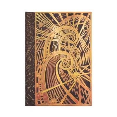Abbildung von The Chanin Spiral MIDI Lined: Hardcover, 120 gsm, ribbon marker, memento pouch, elastic closure (New York Deco)