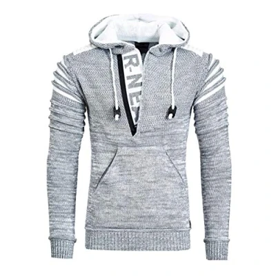 Abbildung von Rusty Neal Kapuzenpullover, Herren, Größe: Small, Grau