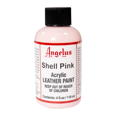 Abbildung von Angelus Lederfarbe Perlmutt Pink 118ml.