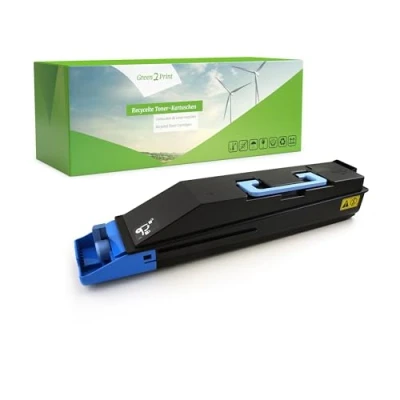 Abbildung von Green2Print Toner Cyan 12000 Seiten ersetzt Kyocera TK 865C, 1T02JZCEU0 passend für TASKalfa 250CI, 300CI