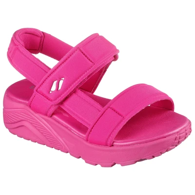 Abbildung von Skechers UNO LITE Riemensandalette für Kinder, Größe: 27, Hot pink Schuhe