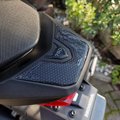 Abbildung von Resin Bike Aufkleber für Motorrad Kompatibel mit Honda Hornet CB 750 2023. Heckschutz vor Stößen und Kratzern. 3D Harzklebstoff. Gadget Stickers Made in Italy