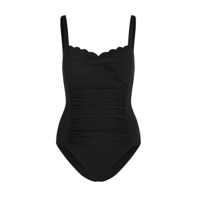 Abbildung von Hunkemöller Badeanzug Shaping Scallop Schwarz