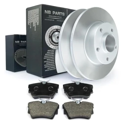 Abbildung von Bremsen/Bremsscheiben + Bremsbeläge HINTEN NB PARTS GERMANY 10041356