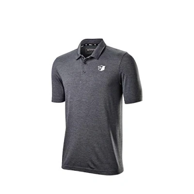 Abbildung von Wilson STAFF Herren Golf Poloshirt, MODEL POLO, Polyester/Spandex, Schwarz, Gr. XXL, WGA700723XXL
