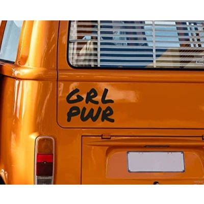 Abbildung von Generisch GRL PWR Autoaufkleber Aufkleber Auto Wohnmobil Camper Sticker Decal Vinyl