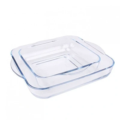 Abbildung von Pasabahce Auflaufform Borcam 159028 2er Set Auflaufformen 28x28x6cm und 22x22x6cm