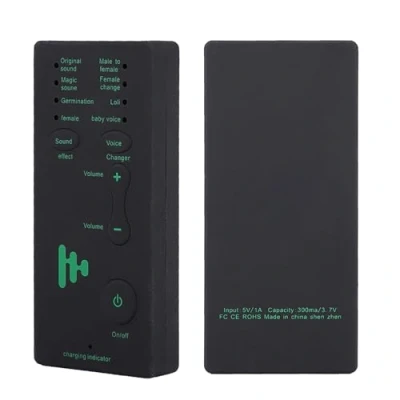 Abbildung von Tragbare Soundkarte Voice Changer, 4 Soundeffekte + Changer Stereo Audio Sound Für Wechat, Live und Sing, USB Phone Card for Gaming