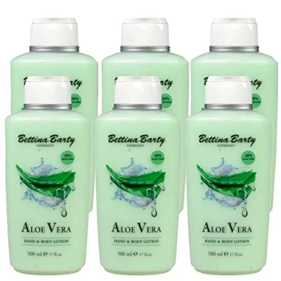 Abbildung von Bettina Barty Aloe Vera Hand &amp; Body Lotion, 6 x 500 ml
