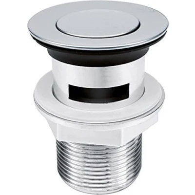 Abbildung von TRIZERATOP Waschbeckenstöpsel Automatischer Stöpsel, Ablaufgarnitur Chrom Pop Up 1 1/4&quot; mit Überlauf