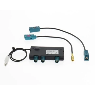 Abbildung von Dietz 41124 Aktiver DAB/FM Antennensplitter SMB (Buchse) / Fakra (Stecker/Buchse)