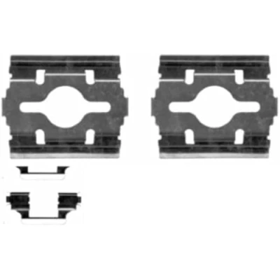Abbildung von HELLA 8DZ 355 203 581 Zubehörsatz, Scheibenbremsbelag CITROËN: Jumper II Kastenwagen, I FIAT: Ducato Bus