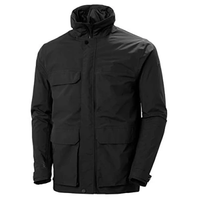 Abbildung von Helly Hansen Herren Utility Regenjacke, Black, XL