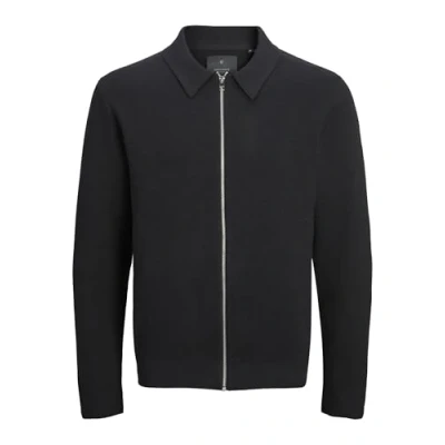 Abbildung von Jack &amp; Jones Premium Jprblamilano Cardigan Strickjacke, Herren, Größe: Small, Black