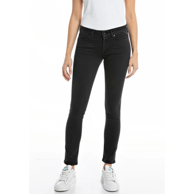Abbildung von Replay NEW LUZ Pants Jeans Skinny Fit, Damen, Größe: 25x30, Black