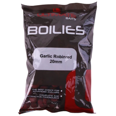 Abbildung von Ultimate Baits Boilies 20mm 1kg Garlic Robinred