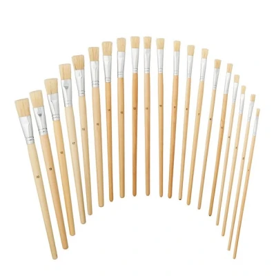 Abbildung von relaxdays Malpinsel Borstenpinsel 20 teiliges Set, (20 St)