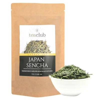Abbildung von Japan Sencha Grüner Tee Lose 50g, Japanischer Grüntee aus Kyushu, Strauchsorte Oku Midori, TeaClub Green Tea