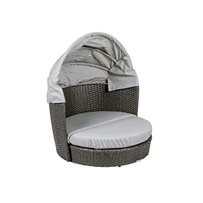 Abbildung von Greemotion Hundekorb mit Dach, Hundebett, Tierbett, Tiermöbel Hundesofa