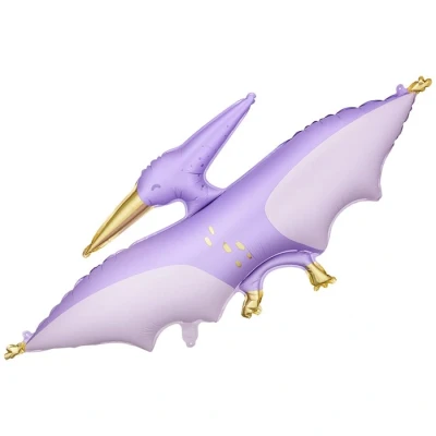 Abbildung von partydeco Luftballon, Folienballon Pterodaktylus 115x53cm Helllila