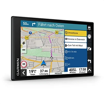 Abbildung von Garmin DriveSmart 66 MT S Amazon Alexa Navigationsgerät mit Built in, hellem 6 Zoll (15,2 cm) HD Display, 3D Europakarten Umweltzonen, Verkehrsinfos in Echtzeit via Drive App