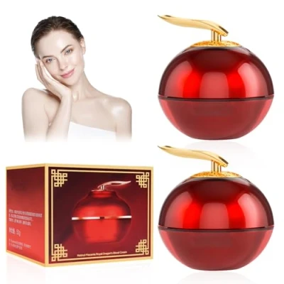 Abbildung von Horuili® Retinol Placenta Dragon Blood Cream, Pro Drachenblut Gesichtscreme, Balsam, Spendet Feuchtigkeit und hellt den Teint auf, Verbessert trockene raue Haut (02, 2 Stück)