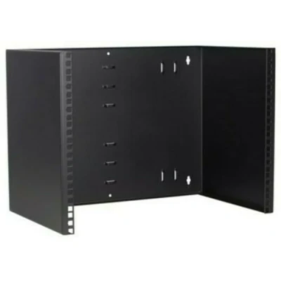 Abbildung von DSIT 8 HE 19 Zoll Montagerahmen für Wandbefestigungen ohne Schaniere 300mm Tief Schwarz