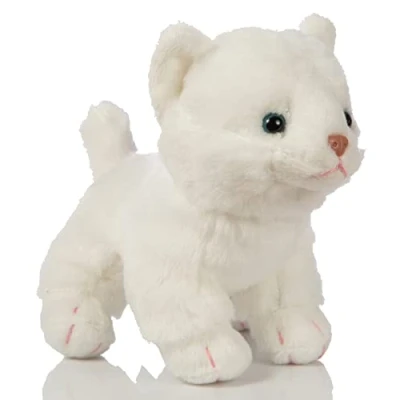 Abbildung von Uni Toys Kuscheltier Kätzchen versch. Modelle Höhe 13 cm Plüsch Katze, Plüschtier, zu 100 % recyceltes Füllmaterial