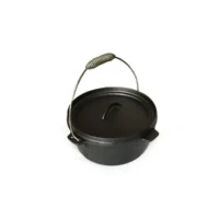 Abbildung von Kamado Gusseisen Topf mit Deckel Dutch Oven 4 lt