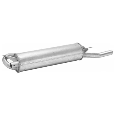 Abbildung von HELLA 8LD 366 031 741 Endschalldämpfer hinten mit Anbauteilen