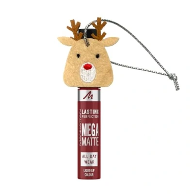 Abbildung von Manhattan Lasting Perfection Mega Matte Lip Color Fb. 930 + Rentier GWP
