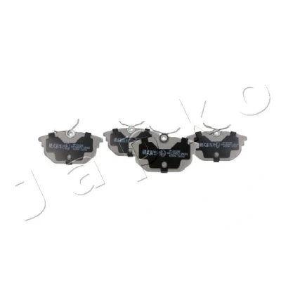 Abbildung von JAPKO 510012 Bremsbelagsatz Hinterachse FIAT: Coupe, Barchetta, Punto I Schrägheck, ALFA ROMEO: Spider, 155, 145, LANCIA: DELTA 2, Dedra Limousine
