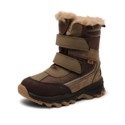 Abbildung von Bisgaard Eddie TEX Unisex Snowboot/Winterstiefel für Kinder, Größe: 26, Army Schuhe